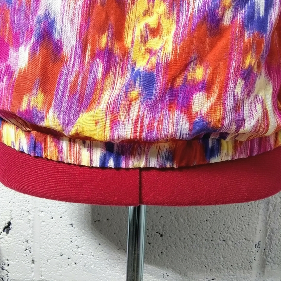 Banana Republic Silk Medium Boho Peasant Top - Picture 9 of 12